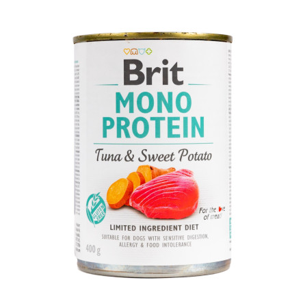 Brit Mono Protein Dog з тунцем і солодкою картоплею 400 г